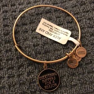 Alex and Ani gold bracelet